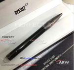 Perfect Replica AAA Mont Blanc Starwalker Black Barrel Gray Ballpoint Pen